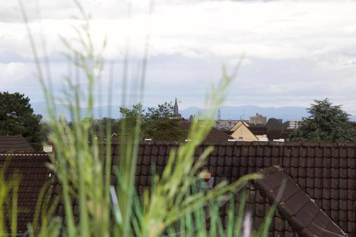Gîte pour 2 personnes, avec Balcon et Vue à Mittelhausbergen