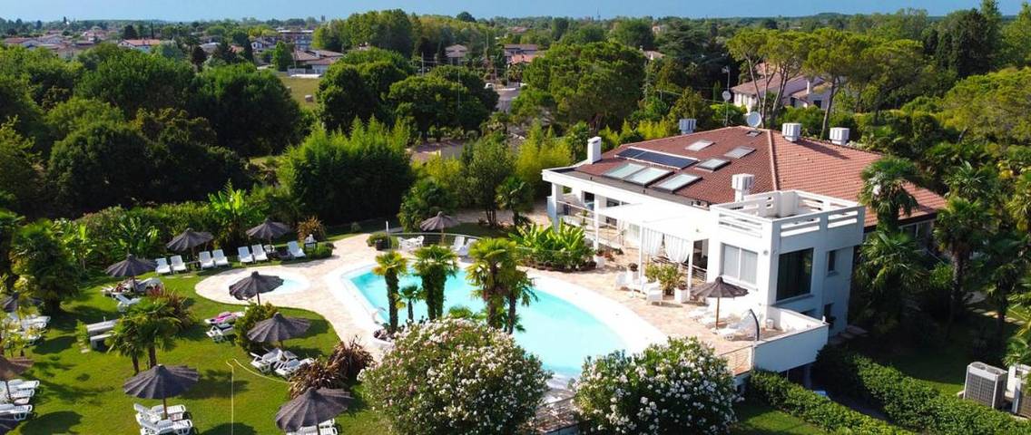 Chambre d’amis pour 3 personnes, avec bassin pour enfant et jardin ainsi que vue et piscine à Palazzolo dello Stella - 4