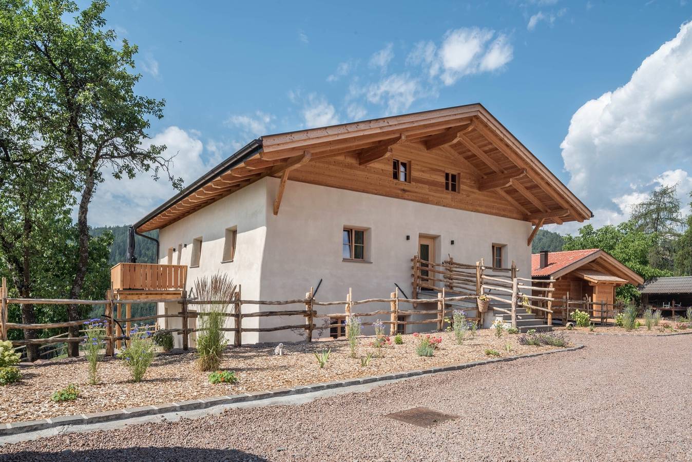 Ganze Wohnung, Ferienwohnung Egger an der Lahn - Dolomiten mit Bergblick, Terrasse und Wlan in Jenesien, Sarntaler Alpen