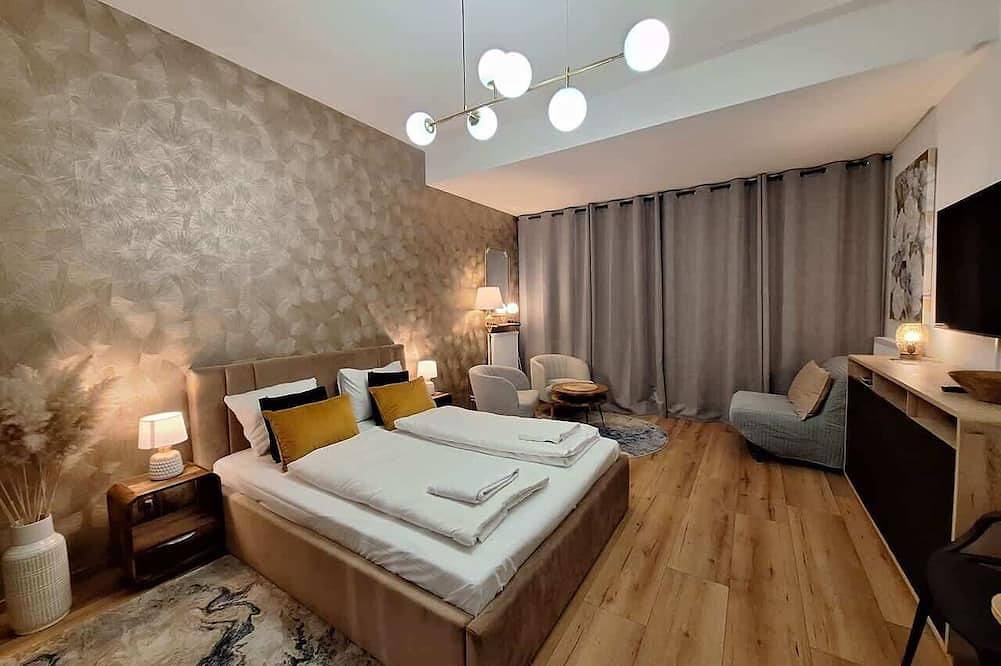 Ganze Wohnung, Komfortables Studio im Zentrum von Szczecin | Pool | Sauna in Stettin, Ostsee Vorpommern