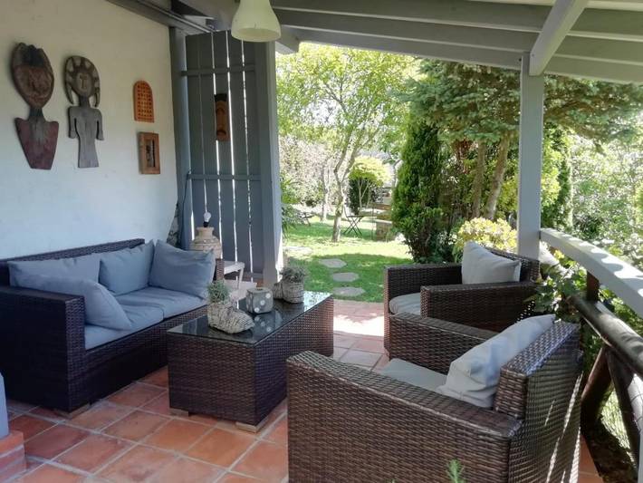 Casa rural para 4 personas, con vistas y jardín, Se admiten mascotas en Villaviciosa 