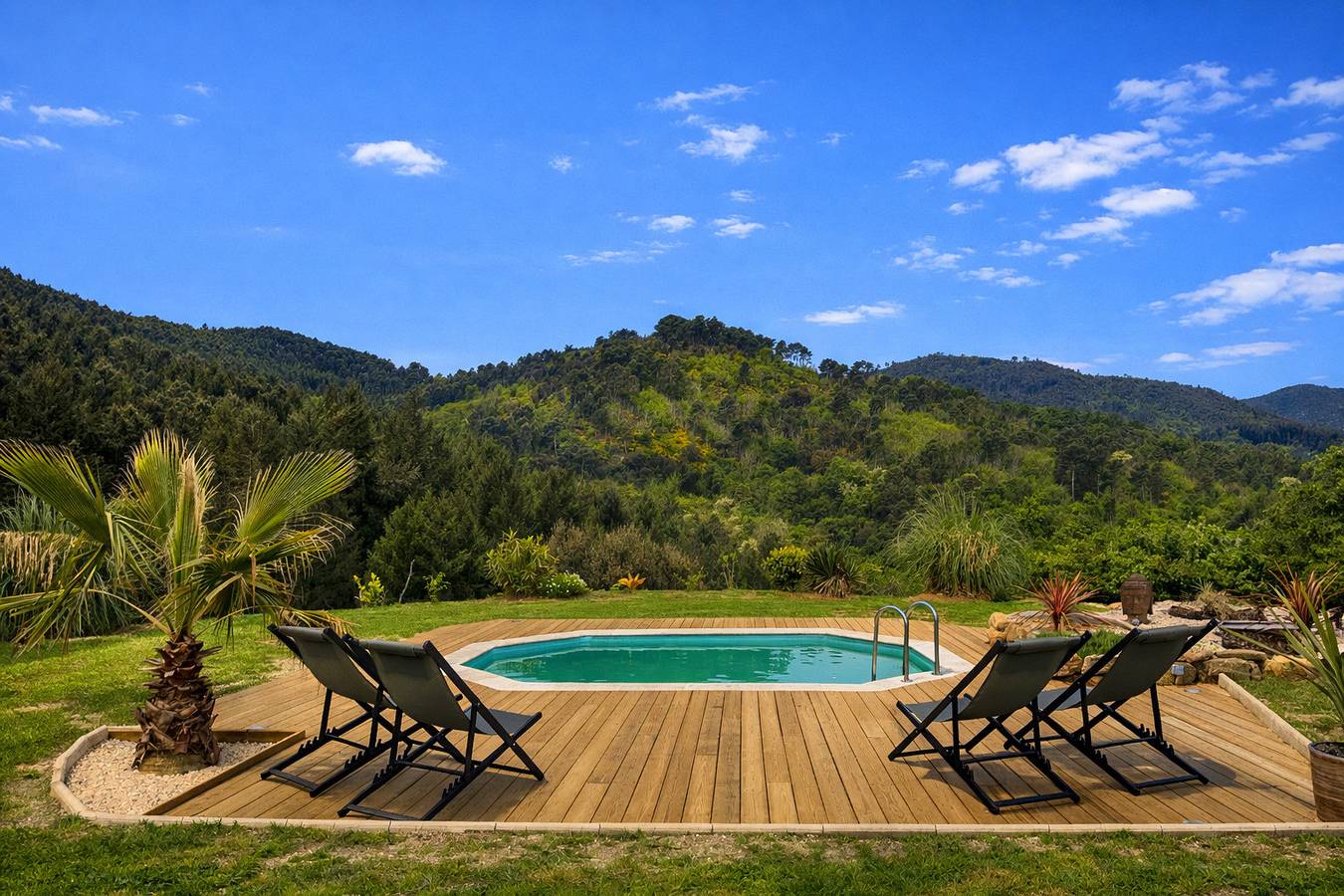 Maison de vacances pour 6 personnes avec terrasse in Saint-Jean-du-Gard, Parc national des Cévennes