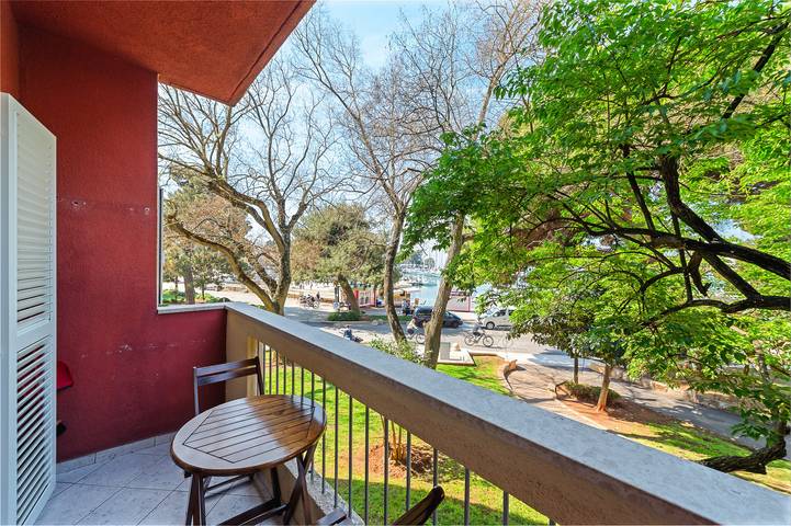 Ferienwohnung für 4 Personen, mit Balkon in Poreč
