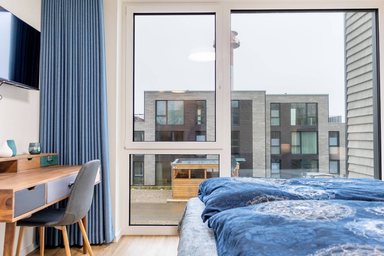 Ganze Wohnung, Beltblick 21 – Fehmarn mit Stil. Sauna. Balkon. Meerblick. in Marienleuchte, Fehmarn