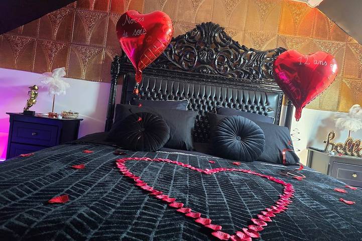 Ganze Wohnung, Love Room, Maison 60m2 Balnéothérapie, Sauna, Siège Massant et Pièce Secrète in Brachy, Dieppe und Umgebung