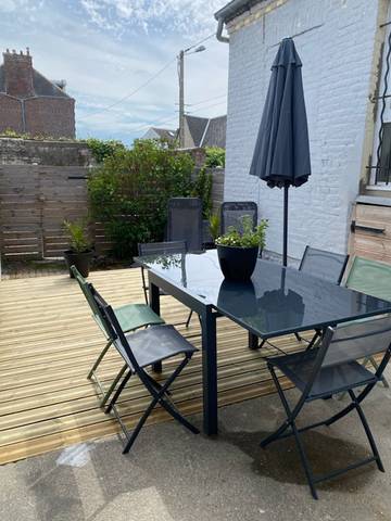 Gîte pour 6 personnes, avec terrasse à Cayeux-sur-Mer