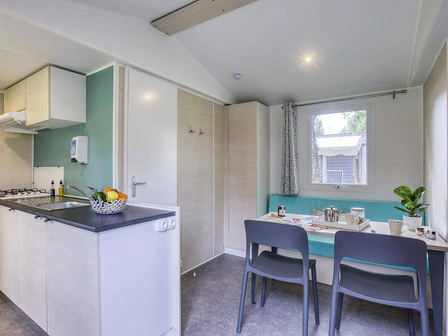 Camping Romanée - Campiotel des Dunes - Mobilheim 4 personen - Komfort 3 Zimmer 4 Personen + Tv in Ars-en-Ré, Ile de Re