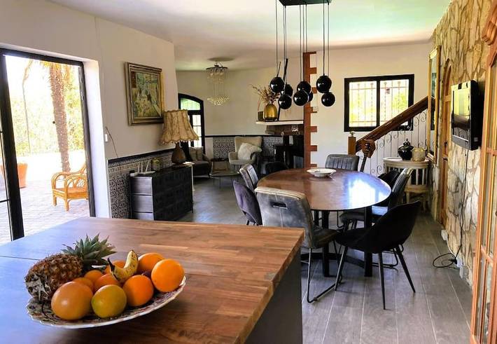 Chalet para 8 personas, con jardín además de piscina y vistas en Hoya de Buñol - 3