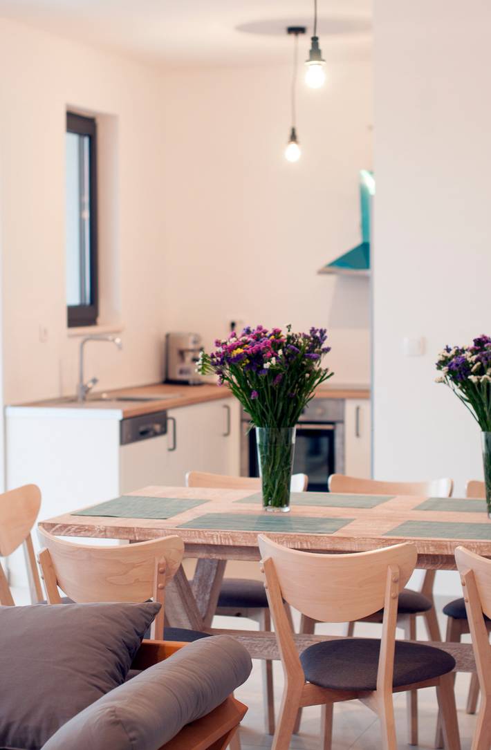 Ferienhaus für 8 Personen, mit Garten und Balkon sowie Ausblick, kinderfreundlich in Kroatien - 4