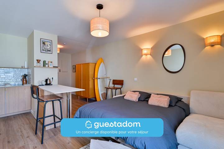 Holiday rental for 2 people, with balcony, child-friendly in France