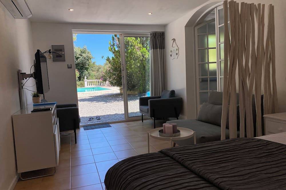 Grote Studio + privé zwembad 50m2 * op 1500m2 grond * Nabijheid Cascade * in Sillans-la-Cascade, Brignoles region