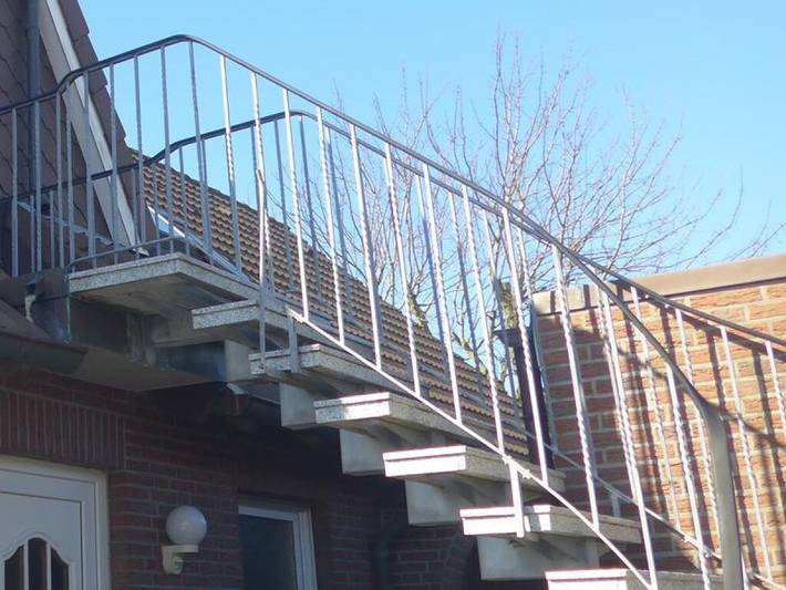 Ferienhaus für 4 Personen, mit Balkon und Balkon/Terrasse auf Borkum - 2