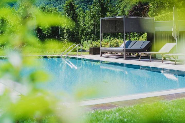 Ferienwohnung für 6 Personen, mit Pool und Ausblick sowie Garten in Nals - 2