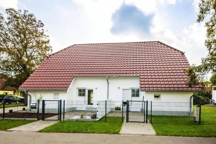 Ferienhaus für 6 Personen, mit Ausblick und Garten, mit Haustier in Lütow