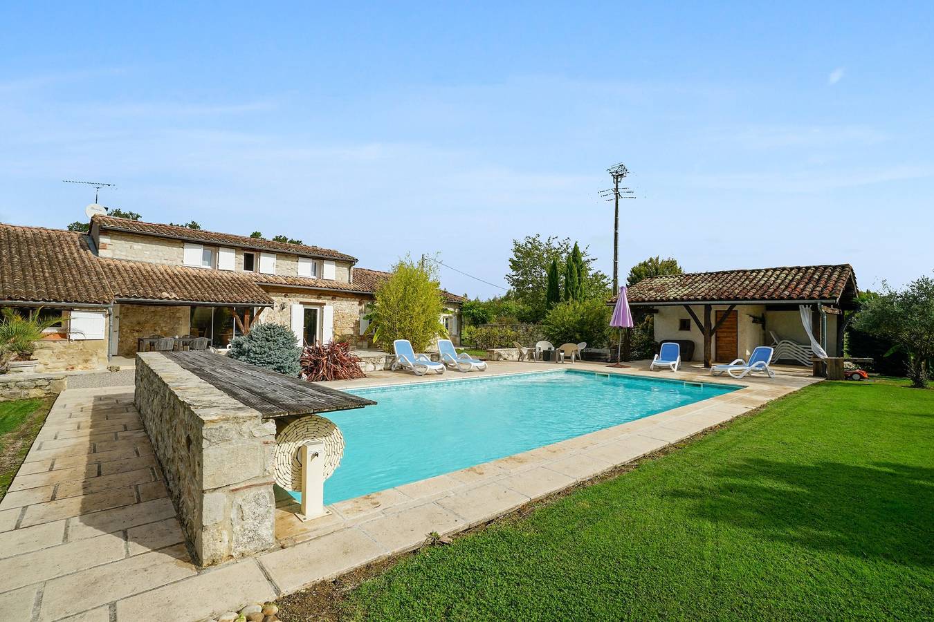 Encantadora Villa en Saint Sylvestre sur Lot con Piscina Privada in Saint-Sylvestre-sur-Lot, Región de Villeneuve-sur-Lot