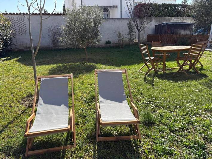 Gîte pour 4 personnes, avec Terrasse et Jardin dans Office De Tourisme De Villeneuve Loubet