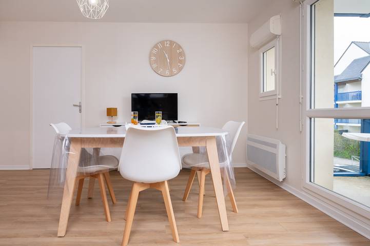 Gîte pour 4 personnes, avec balcon, adapté aux familles dans Port du Crouesty - 4