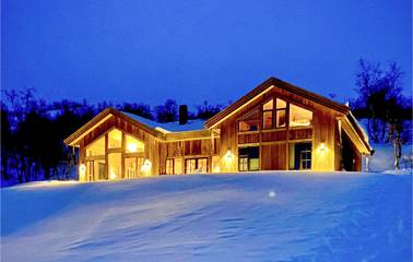 Location de vacances pour 12 personnes, avec jardin dans Eidfjord
