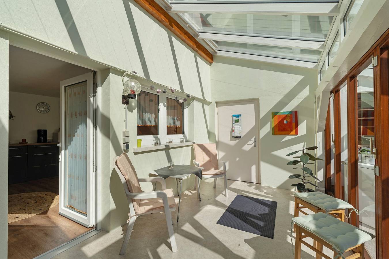 Ganze Wohnung, Ferienwohnung Gabriele" mit Bergblick, privater Terrasse und Wi-Fi in Lauf, Mittlerer Schwarzwald