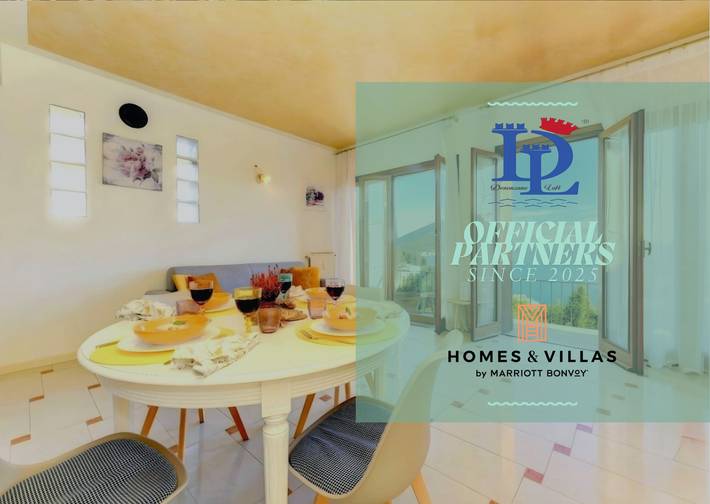 Loft per 6 persone, con vista lago e giardino nonché balcone in Sirmione