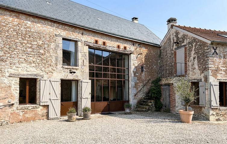 Ferienhaus für 2 Personen mit Garten in Bazoches-les-Hautes, Châteaudun und Umgebung