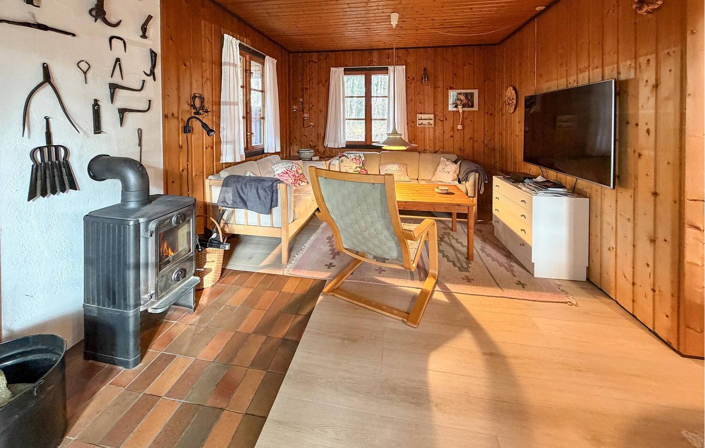 Ferienhaus für 5 Personen mit Terrasse in Østre Sømarken, Pedersker