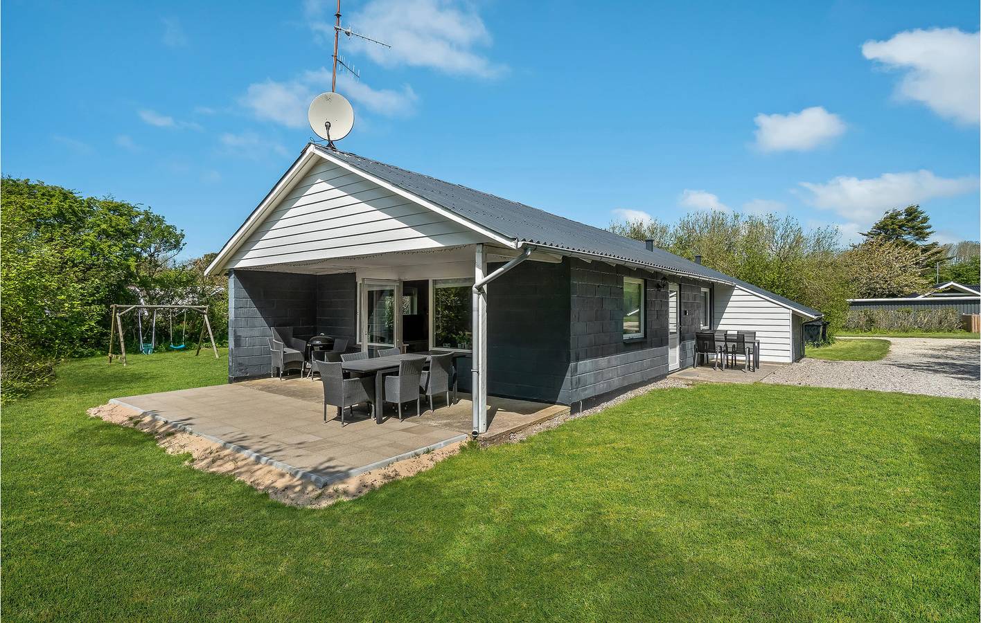 Ferienhaus für 6 Personen mit Terrasse in Kærgården, Limfjord in Nordjütland