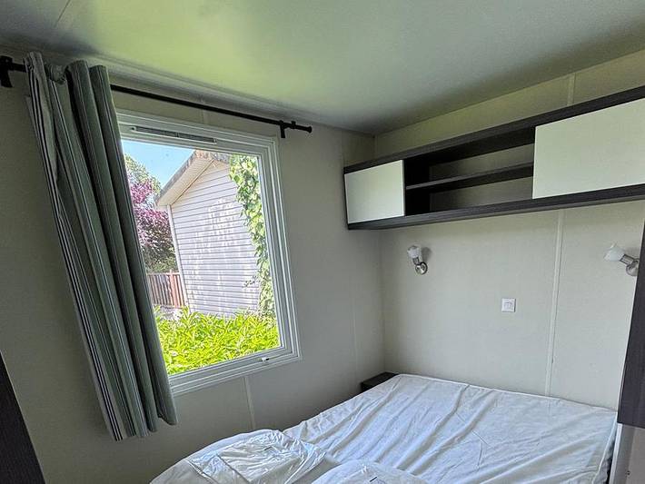 Camping Le Lac des Varennes - Mobilhome 4 personnes - Front de lac in Marçon, Vallée de la Loire