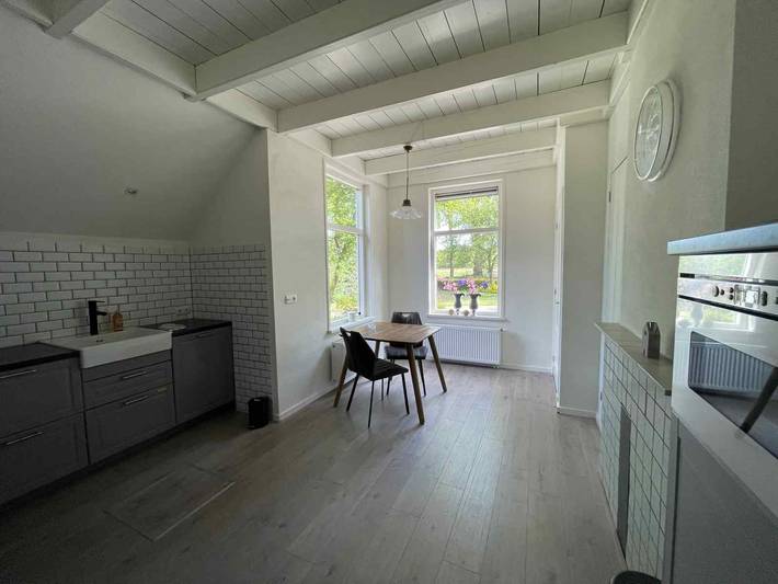 Geräumige 2-Personen-Wohnung mit eigener Terrasse in Schoonloo am Waldrand in Drenthe
