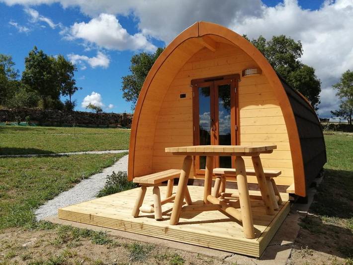 Camping pour 5 personnes, avec vue et jardin, animaux acceptés en Haute-Loire - 4
