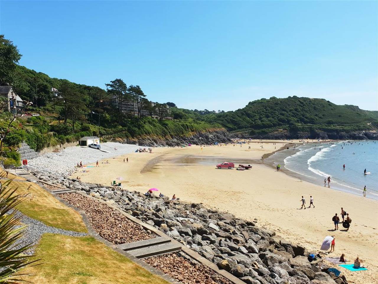 Beach Rocks in Swansea region