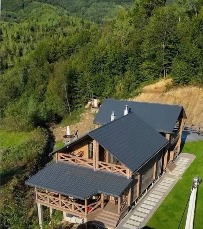 Ferienhaus für 4 Personen, mit Pool und Garten sowie Ausblick, mit Haustier - 1