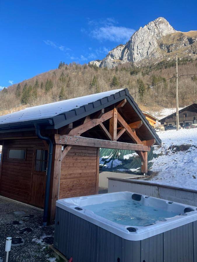 Location de vacances pour 7 personnes, avec vue ainsi que sauna et jardin à Bellevaux - 3