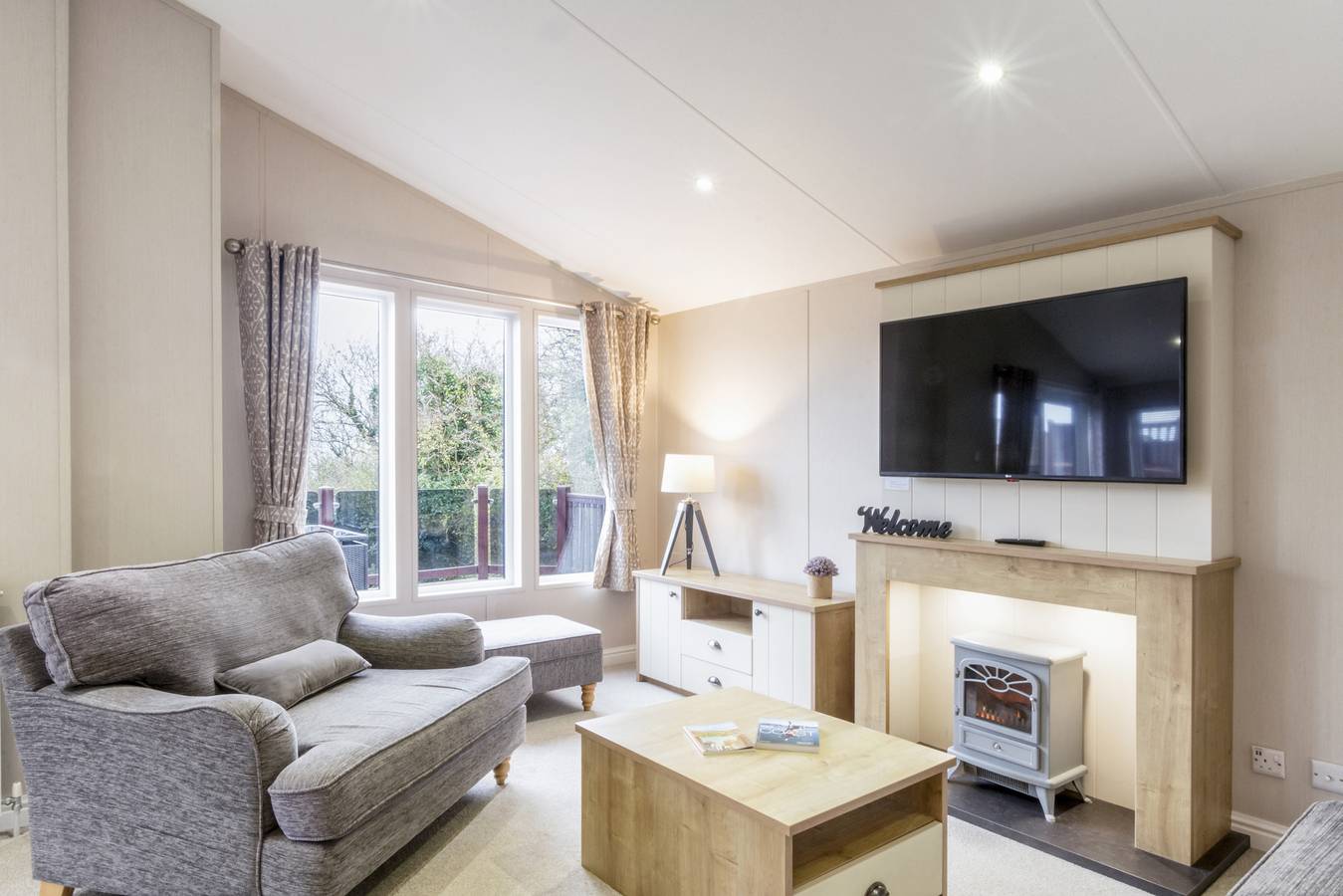 Lodge 58 at Riviera Bay Coastal Retreat in Brixham, Torbay