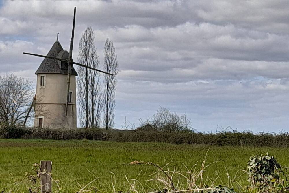 Moulin insolite in Saint-Cyr-des-Gâts, Fontenay-le-Comte