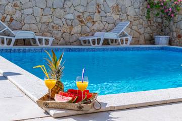 Ferienwohnung für 3 Personen, mit Balkon/Terrasse und Pool sowie Sauna in Novi Vinodolski