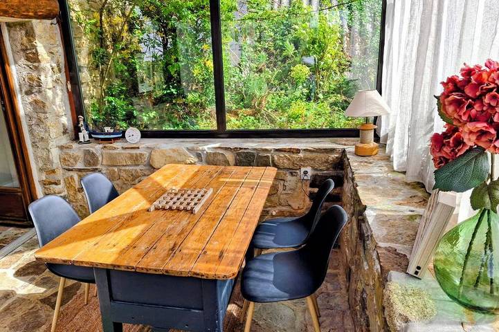Location de vacances pour 4 personnes, avec Terrasse et Jardin dans Plage de la Palue