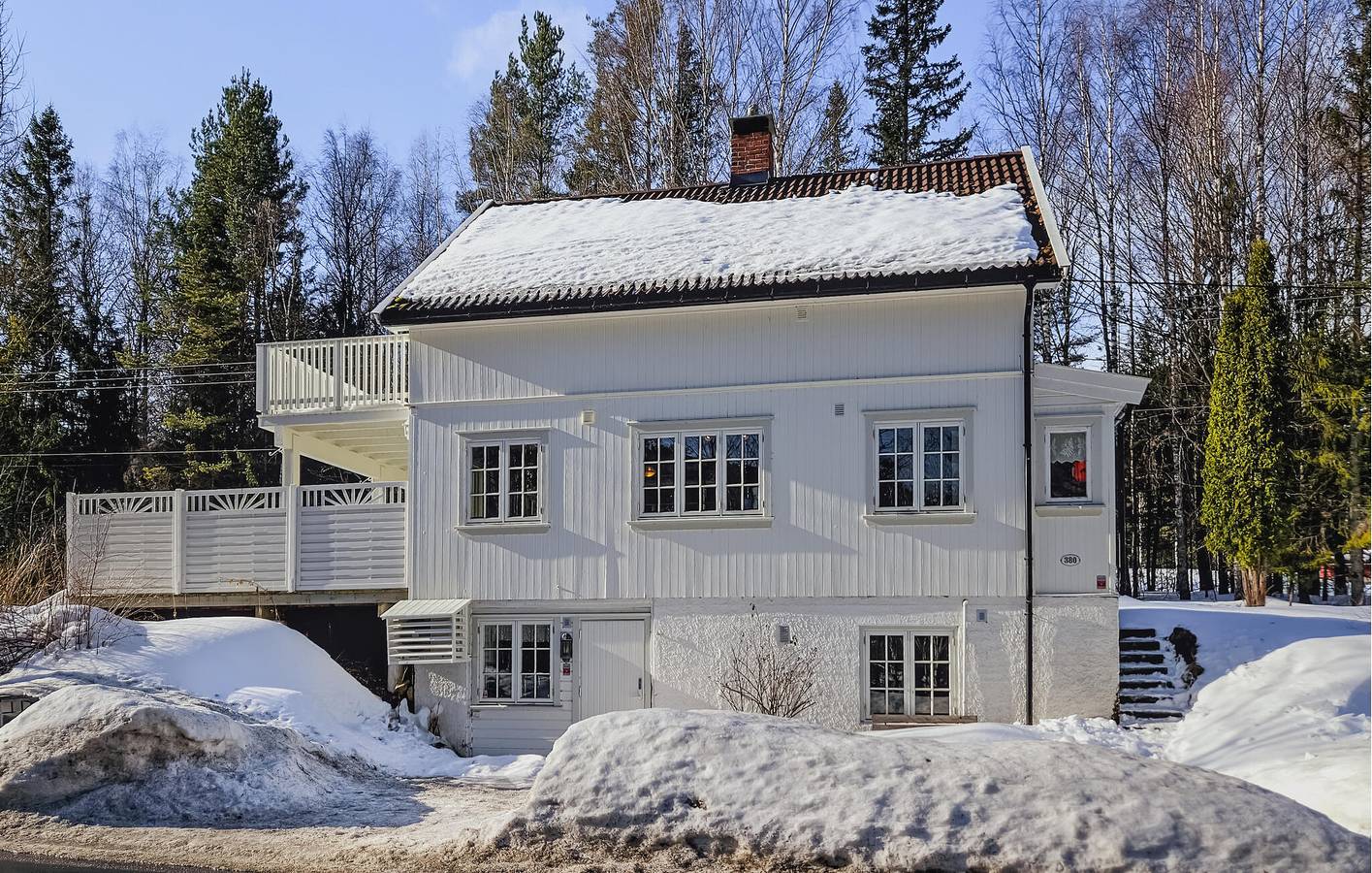 Ferienhaus für 9 Personen mit Garten in Krødsherad