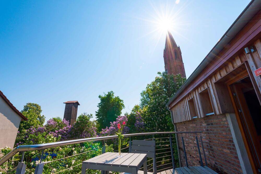 Ganze Wohnung, Moderne Ferienwohnung im Ökodorf Brodowin in Chorin, Britzer Platte