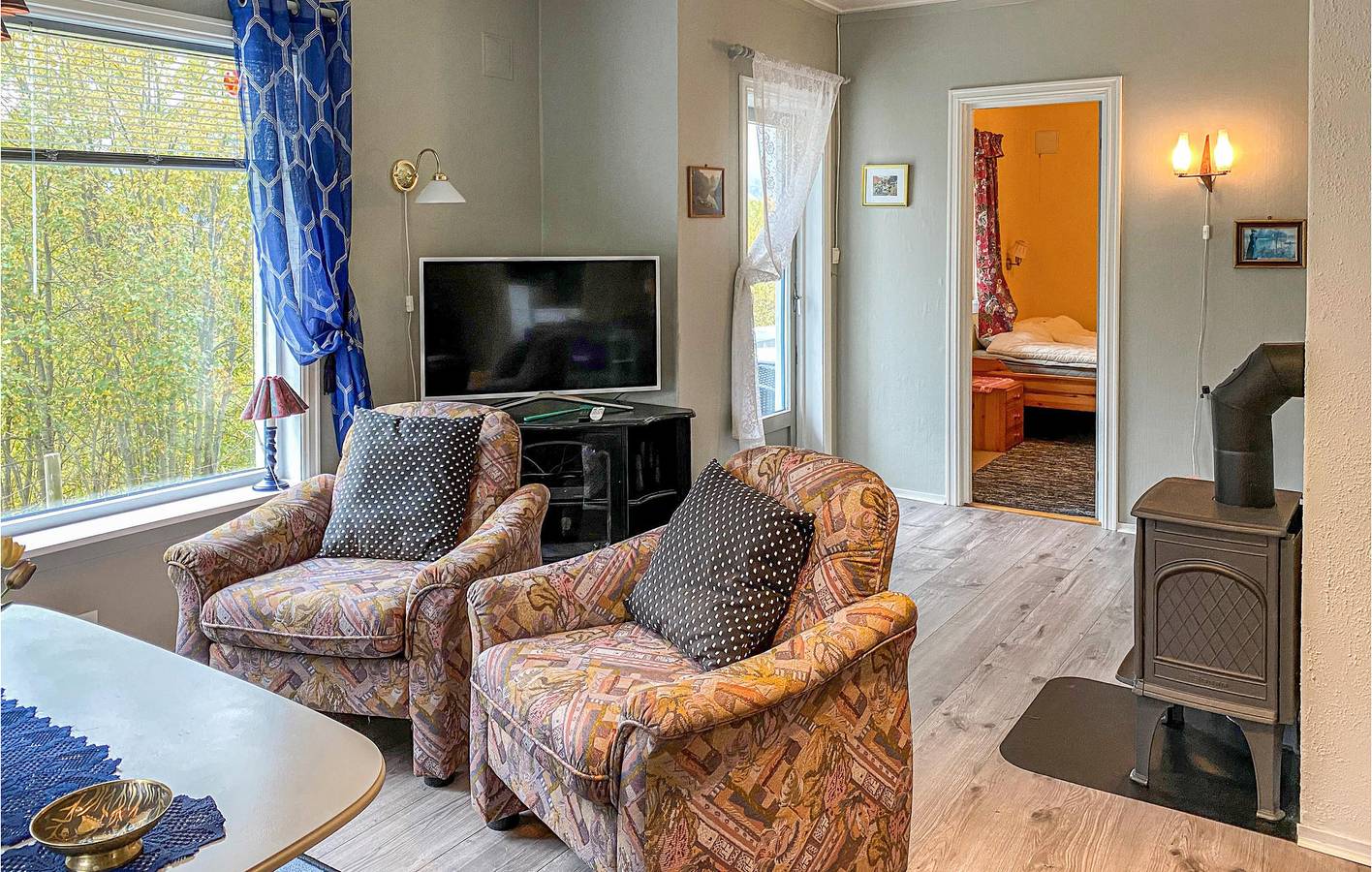 Ferienhaus für 6 Personen mit Ausblick in Gloppen