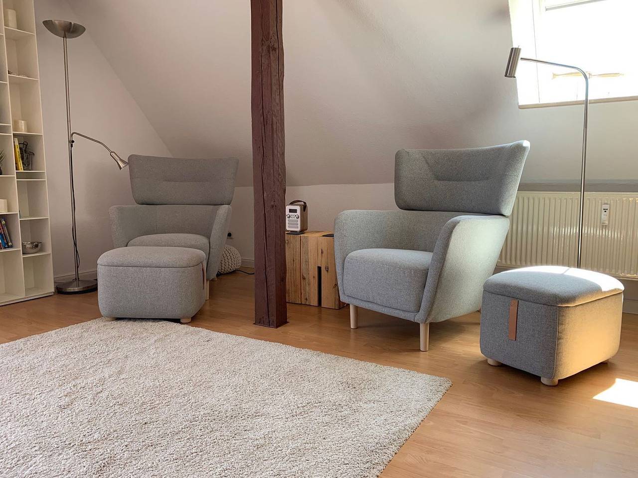 Ganze Wohnung, App. Inselloft Poel - Schöne Ferienwohnung mit Blick aufs Salzhaff und das Meer in Vorwerk, Nordwestmecklenburg (Wismar und Umgebung)