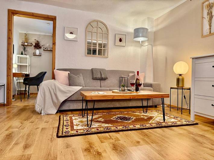 Ferienwohnung für 3 Personen, mit Terrasse und Garten sowie Ausblick in Festung Königstein - 2