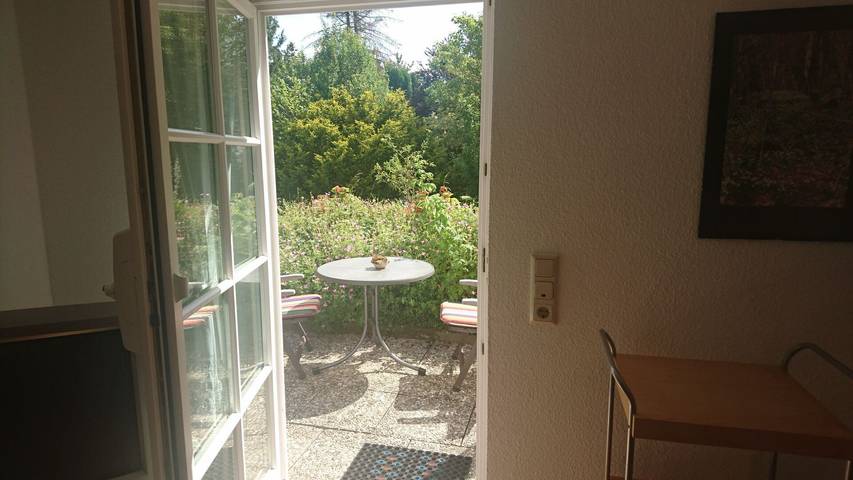 Appartement entier, Appartement 1 pièce confortable avec terrasse in Romrod, Région de Vogelsberg