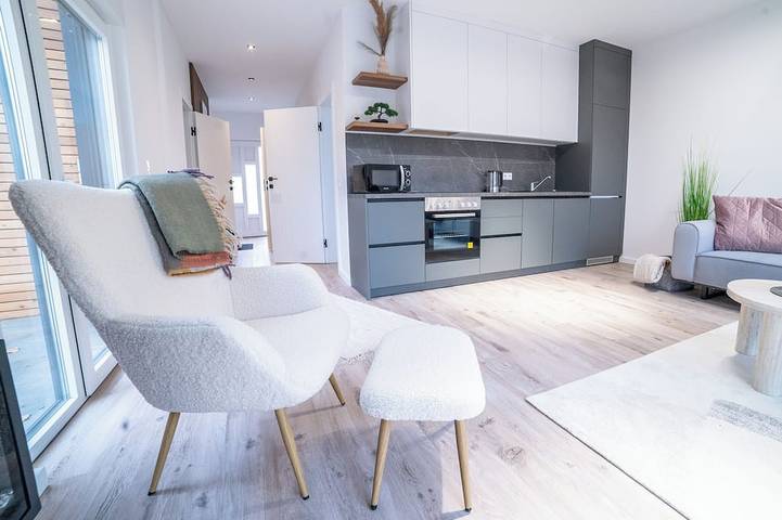 Ferienhaus für 4 Personen, mit Whirlpool und Sauna, mit Haustier in Seegebiet Mansfelder Land