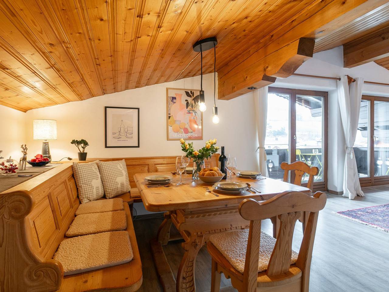 Ganze Wohnung, Familienfreundliche Ferienwohnung in Skibusnähe in Reith bei Kitzbühel, Kitzbüheler Alpen