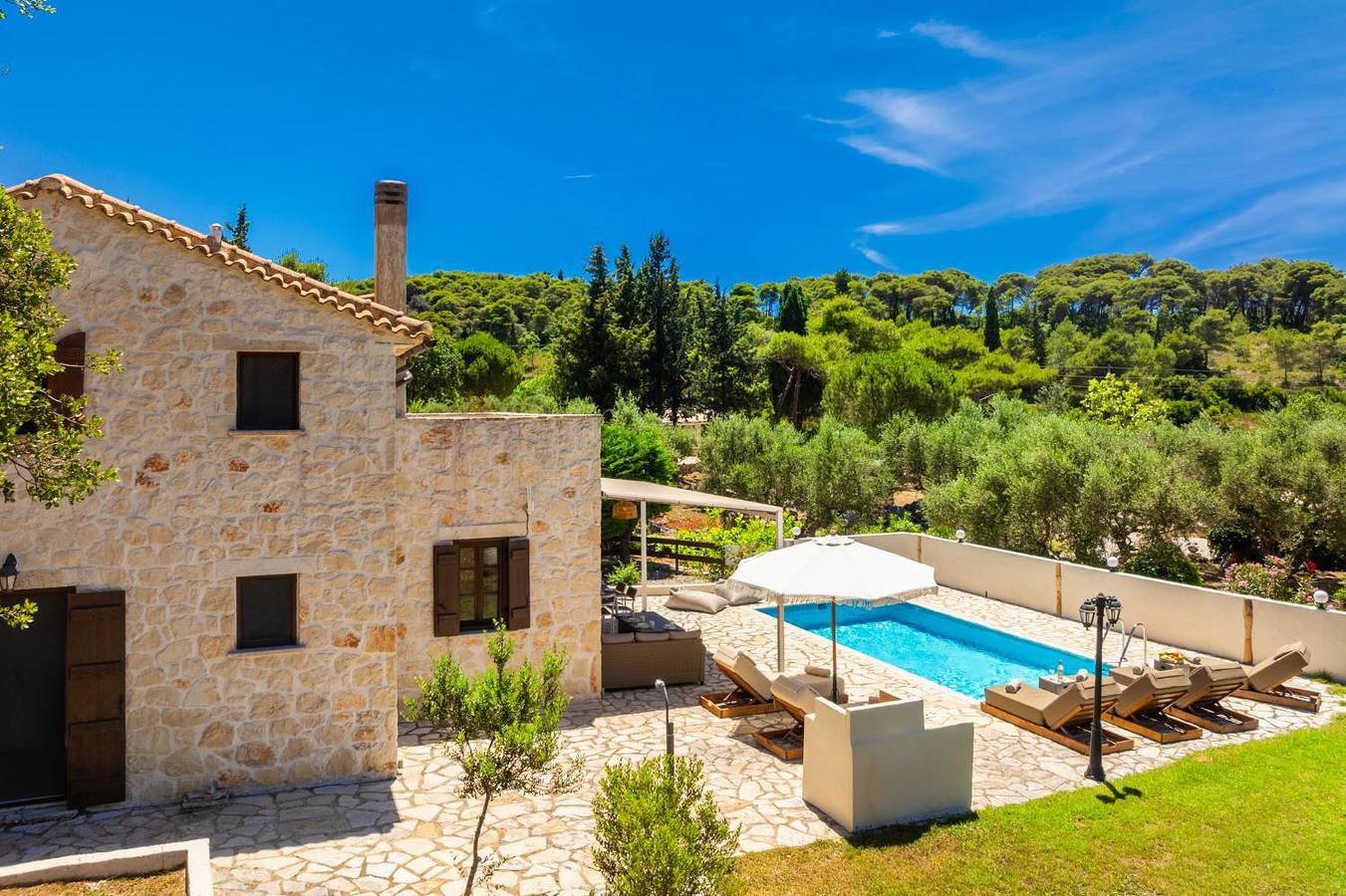 Villa für 6 Personen mit Garten in Agios Leon, Zakynthos