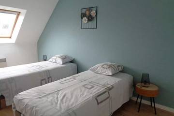 Gîte pour 9 personnes, avec jardin et terrasse dans Port la Foret