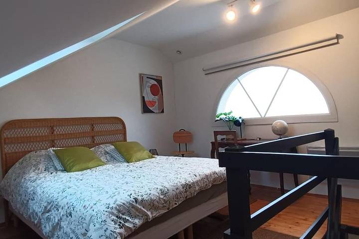 Gîte pour 4 personnes, avec terrasse ainsi que jardin et vue, animaux acceptés à Velaine-en-Haye