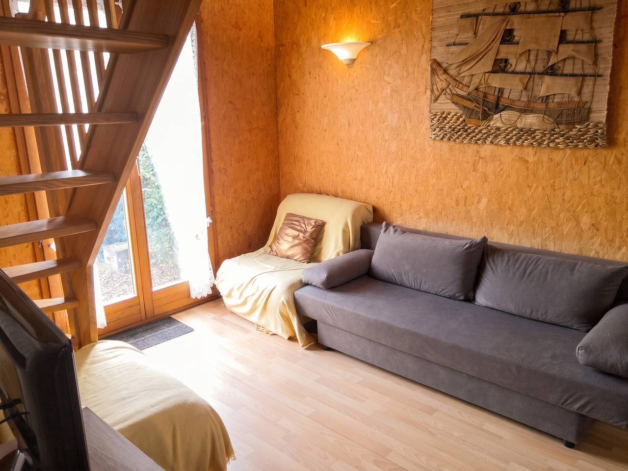Chalet confortable à Giffaumont-Champaubert avec terrasse in Lac de Der-Chantecoq (Giffaumont-Champaubert), Giffaumont-Champaubert