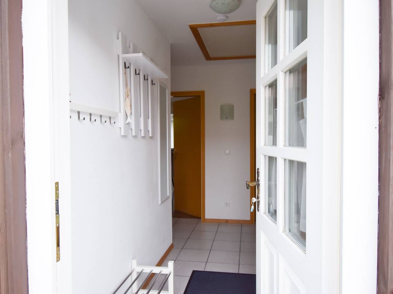 Nordlicht in Steinbergkirche, Schleswig-Flensburg